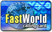 FastWorld Calling Card