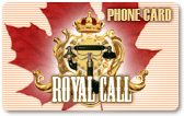 Royal+Call Calling Card