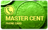 Master+Cent Calling Card